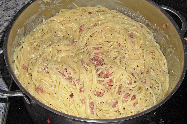 Blitzschnelle Spaghetti Carbonara in 20 Minuten fertig !