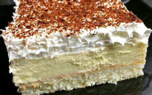 Read more about the article Vanillecreme Kuchen ohne Backen