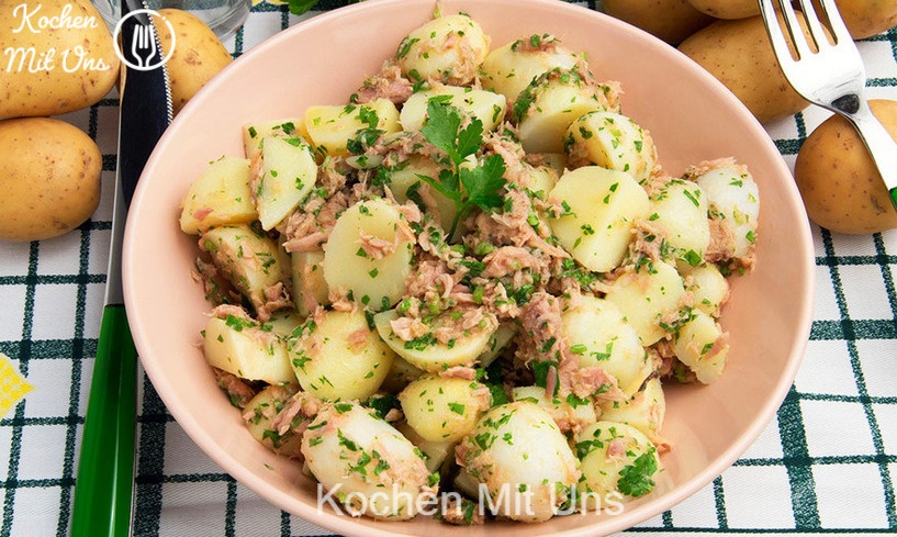 Kartoffel Thunfisch Salat unglaublich lecker !