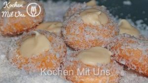 Read more about the article Kokos Krapferl mit weiße Schokolade