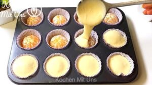 Read more about the article Mandarinen Muffins, davon kann man nie genug bekommen!