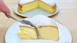 Read more about the article Supercremiger Joghurtkuchen ohne Mehl