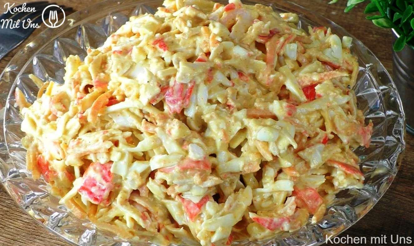 Быстрые салаты с корейской морковкой