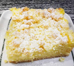Read more about the article Streuselkuchen mit Vanillepudding, unglaublich lecker!