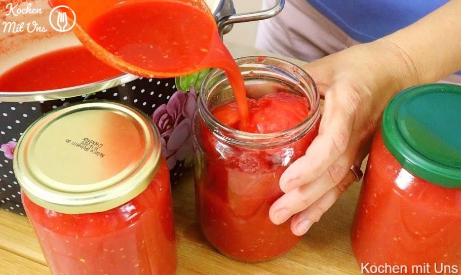 Tomatensoße Auf Vorrat, sehr lecker! - Kochen Mit Uns