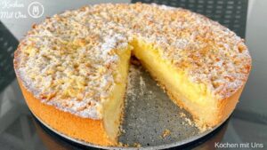 Read more about the article Fantastischer Streuselkuchen mit Vanillepudding, sehr lecker!
