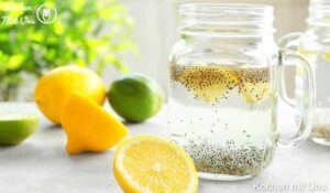 Read more about the article Chia Wasser mit Zitrone zur Beseitigung von angesammelten Fett!