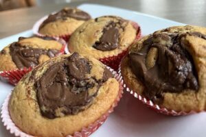 Read more about the article Nutella Muffins, unglaublich schnell und lecker!