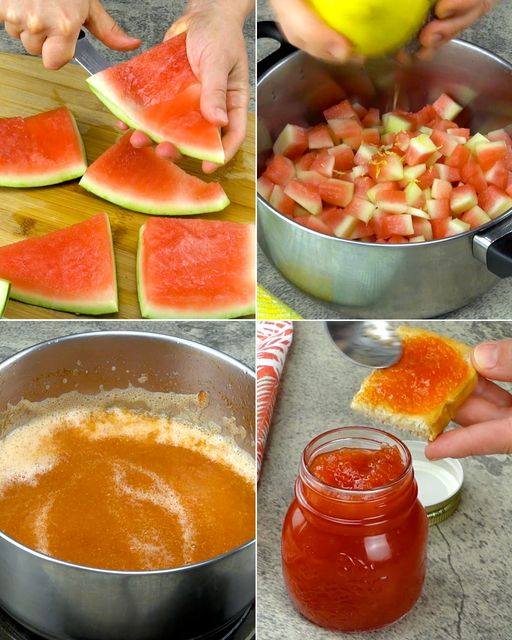 Wassermelonen Marmelade