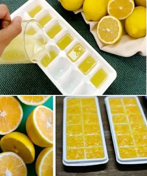 Gefrorene Zitronen, hier ist Warum Sie es anfangen sollten zu konsumieren