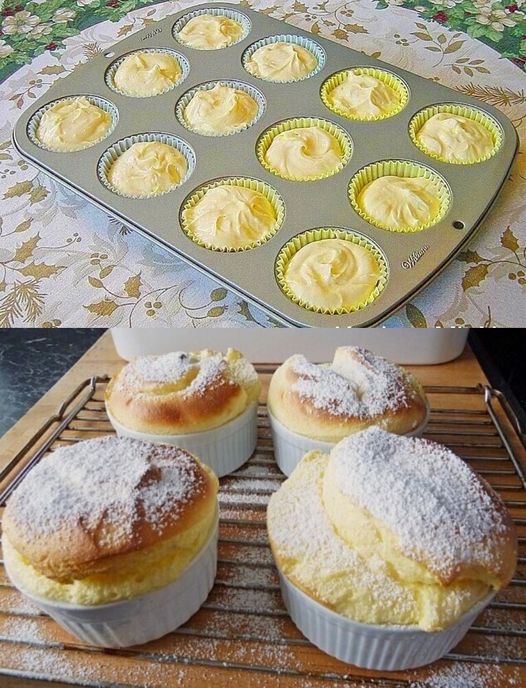 Suchtpotenzial Garantiert, Muffins mit Vanillepudding in 3 Minuten