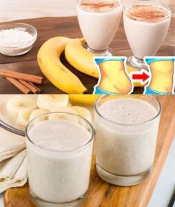 Read more about the article In 7 Tagen Bauchfett verlieren, vermischen sie 1 Banane mit 200 ml Milch!