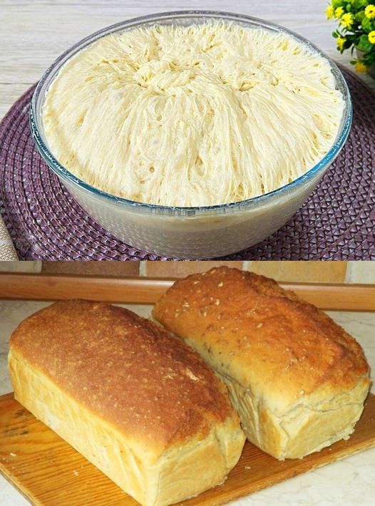 Brot in 3 Minuten ohne Gehzeit mit 550 g Mehl