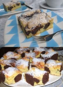 Read more about the article Tag und Nacht Kuchen mit 50 g Walnüssen in 15 Minuten im Ofen