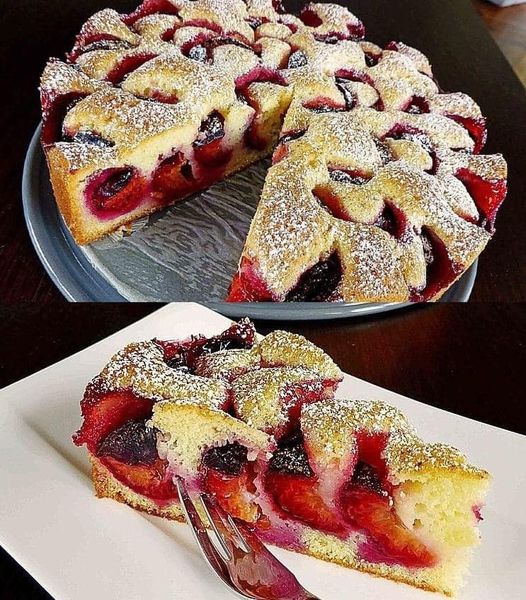 Fantastischer Pflaumenkuchen mit Suchtpotenzial