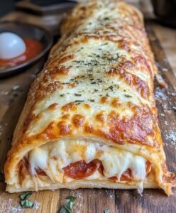 Read more about the article Blätterteig Strudel mit Peperoni und Käse in 15 Minuten