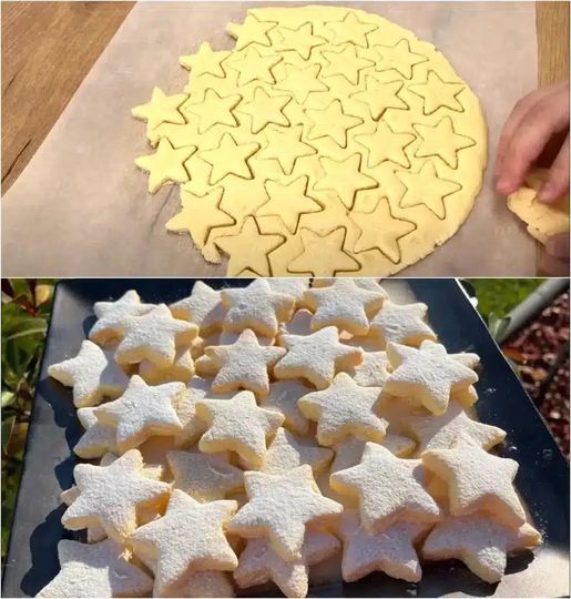 Orangensterne mit 150g Butter einfach Sagenhaft