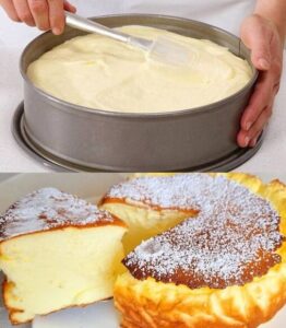 Read more about the article Supercremiger Quarkkuchen mit Pudding in 5 Minuten zusammengerührt