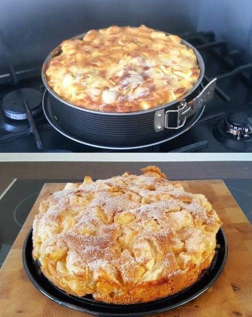 Megasaftiger Apfelkuchen mit 1,5 kg Äpfel