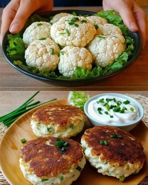 Schnelle Frikadellen mit 500 g Blumenkohl besser als Schnitzel! 