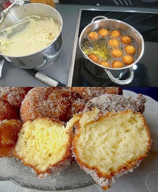 Bällchen mit 450 g Quark in Null komma nicht fertig 