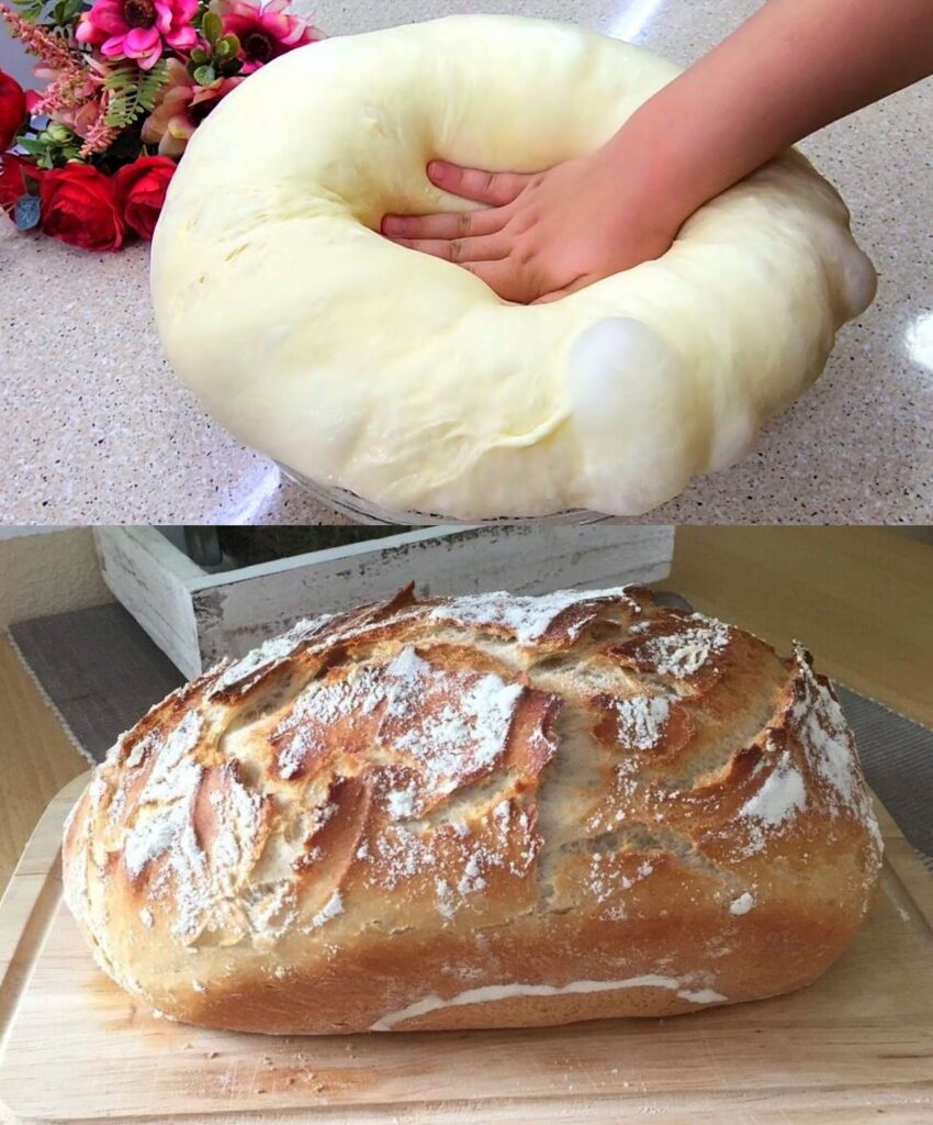 Dinkelbrot mit 100 g Joghurt den ich  jede Woche backe!