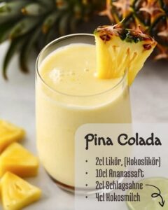 Read more about the article Piña Colada mit 1 Packung Pudding, tropischer Genuss im Glas!