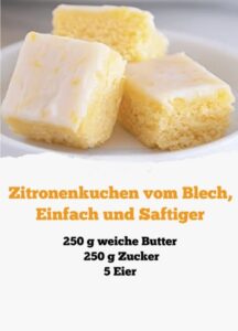 Read more about the article Ultrasaftiger Zitronenkuchen vom Blech  in 15 Minuten