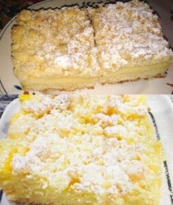 Read more about the article 15 Minuten Streuselkuchen mit Vanillepudding ohne Schnickschnack!