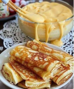 Read more about the article Pfannkuchen ohne Mehl in 5 Minuten mit Pudding