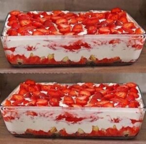 Read more about the article Erdbeer Tiramisu in nur 10 Minuten zubereitet