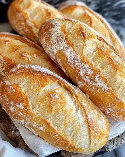 NUR 3 ZUTATEN, Mini Baguette-Brötchen