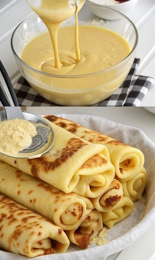 Quark Pfannkuchen blitzschnell in 5 Minuten gemacht