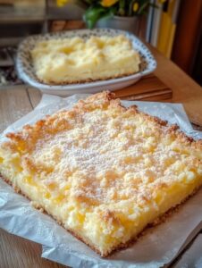 Read more about the article 15 Minuten Vanillepudding Streuselkuchen vom Blech