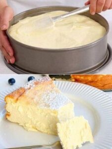 Read more about the article Jedes Stück schmilzt im Mund, Quarkkuchen in 5 Minuten im Ofen