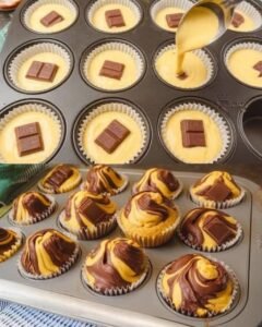 Read more about the article Verühren Sie 300g Mehl mit Schokolade, Muffins in 5 Minuten!