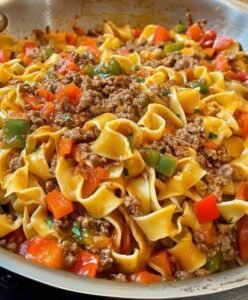 Read more about the article Blitzschnelle Nudel Hackfleisch Pfanne in 15 Minuten
