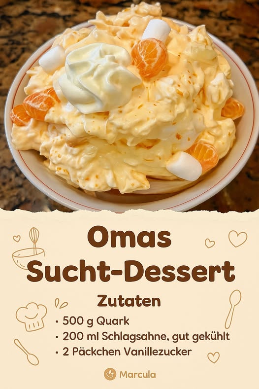 Omas Sucht Dessert in 10 Minuten gemacht!