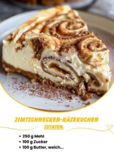 Read more about the article Zimtschnecken Kasekuchen schmeckt nich nur zu Weihnachten