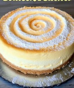 Read more about the article Weihnachtlicher 10 Minuten Quark Schneekuchen mit Pudding