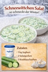 Read more about the article Schneewittchen Salat, passt Super in Winter!