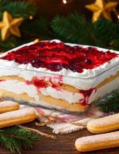 Read more about the article Genuss im Glas, Weihnachtliches Schichtdessert