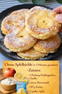 Read more about the article Superleckere Apfelküchle in 3 Minuten gezaubert!