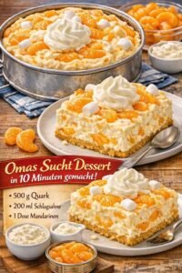 Read more about the article Omas Sucht Dessert gelingt immer, schmeckt immer!