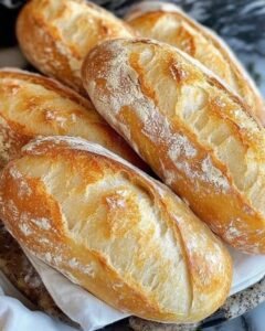Read more about the article Nur 3 Zutaten kein Aufwand, Mini Baguette Brötchen!