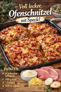Read more about the article Ofenschnitzel mit Speck