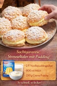 Read more about the article Doppeldecker mit 2 Packung Vanillepudding