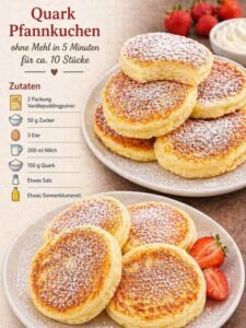 Read more about the article Ich verruhre 2 Packung Vanillepudding mit 150g Quark!