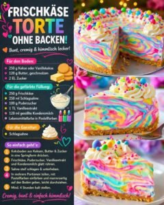 Read more about the article Leckere Frischkäse Torte ohne Backen in 15 Minuten