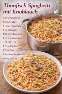 Read more about the article 15 Minuten Thunfisch Spaghetti